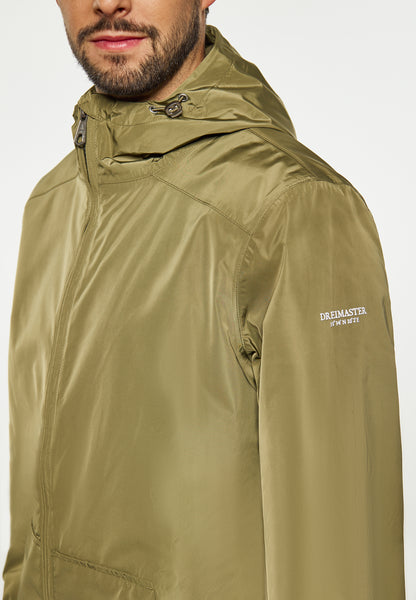 DreiMaster Maritim Men's Rain Jacket Made From Recycled Materials