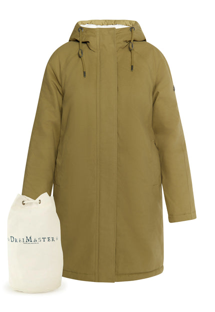 Dreimaster vintage Women's Winter Parka + Shopping Bag - Set