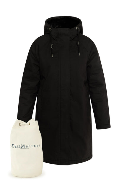 Dreimaster vintage Women's Winter Parka + Shopping Bag - Set