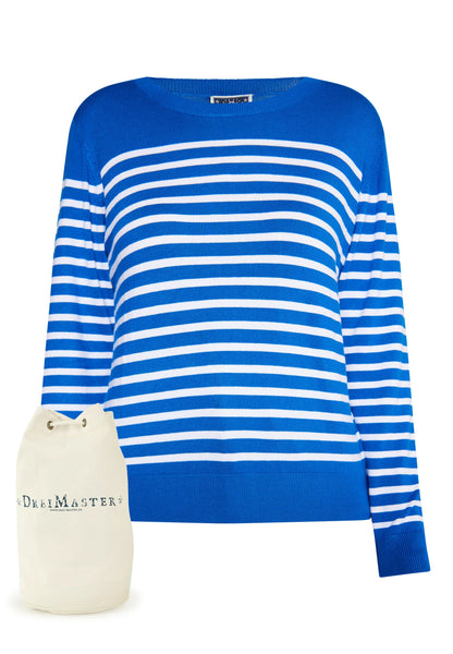 Dreimaster maritim Women's Knitted Sweater + Shopping Bag - Set