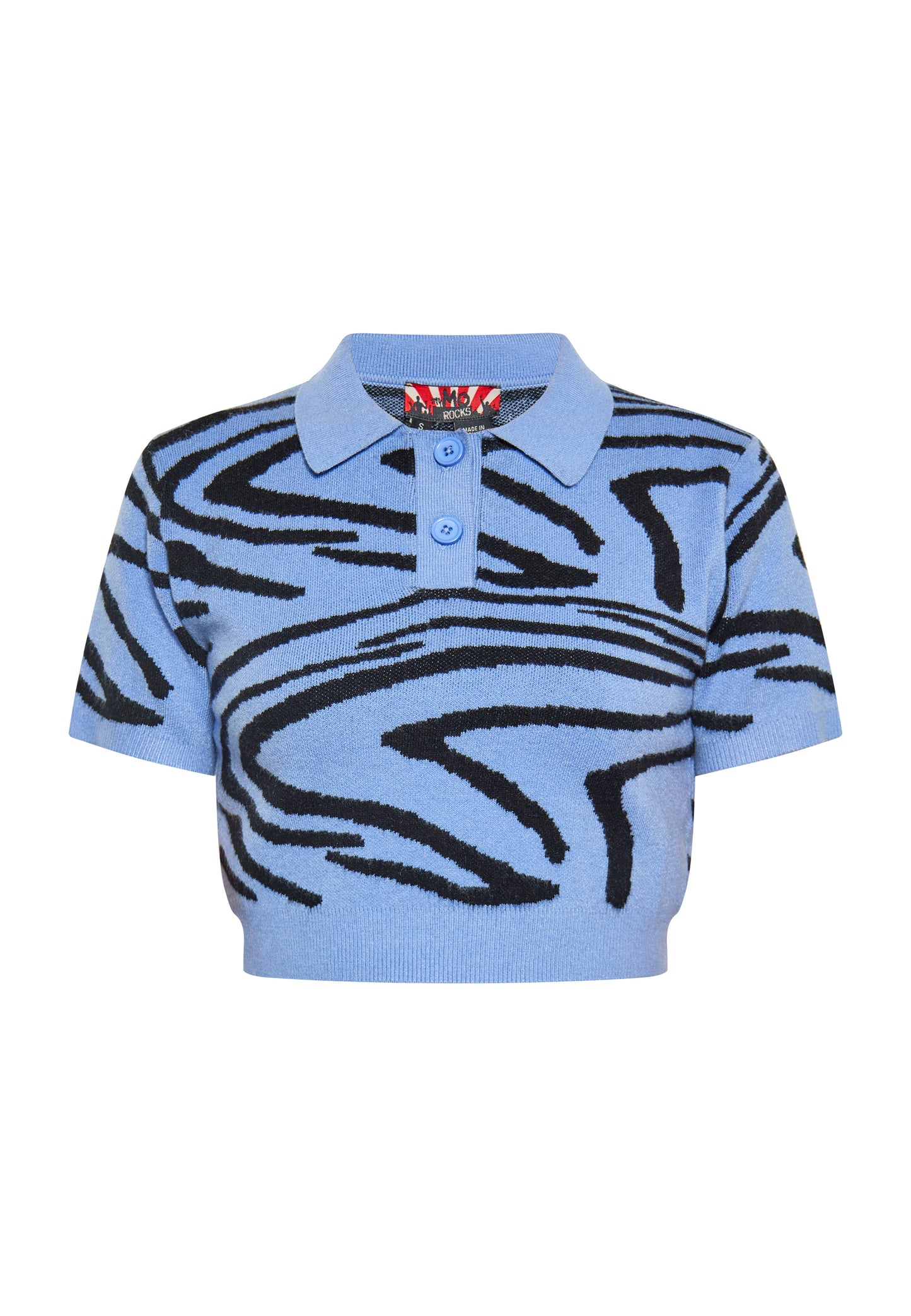 myMo ROCKS Kobiety Krótki Rękaw Top