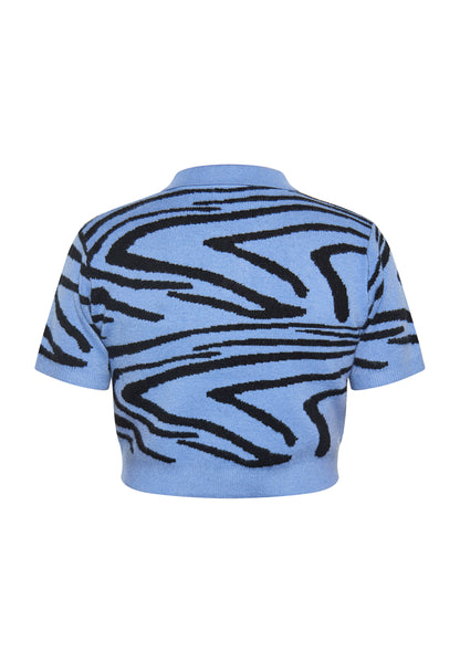 myMo ROCKS Kobiety Krótki Rękaw Top