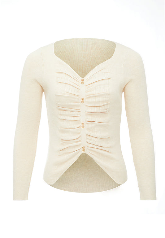 leo selection Sweter Damski Dzianinowy Kobiety