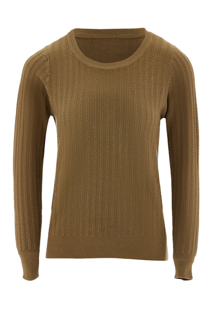 SIDONA Damen Strickpullover