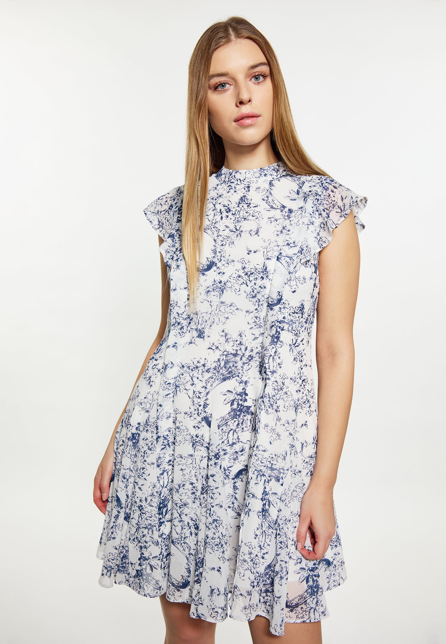 DreiMaster Klassik Damen Kleid