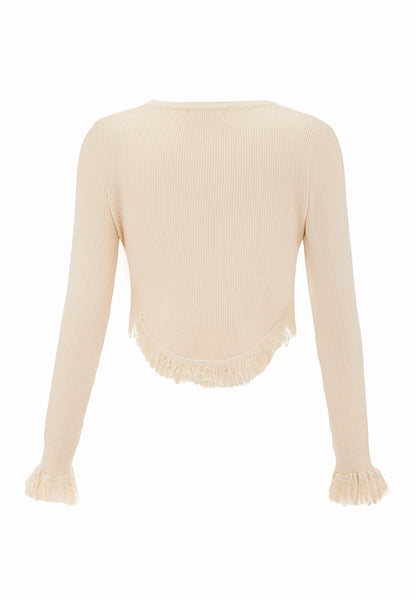 Swirly Women's Knitted Sweater