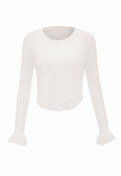 Swirly Women's Knitted Sweater