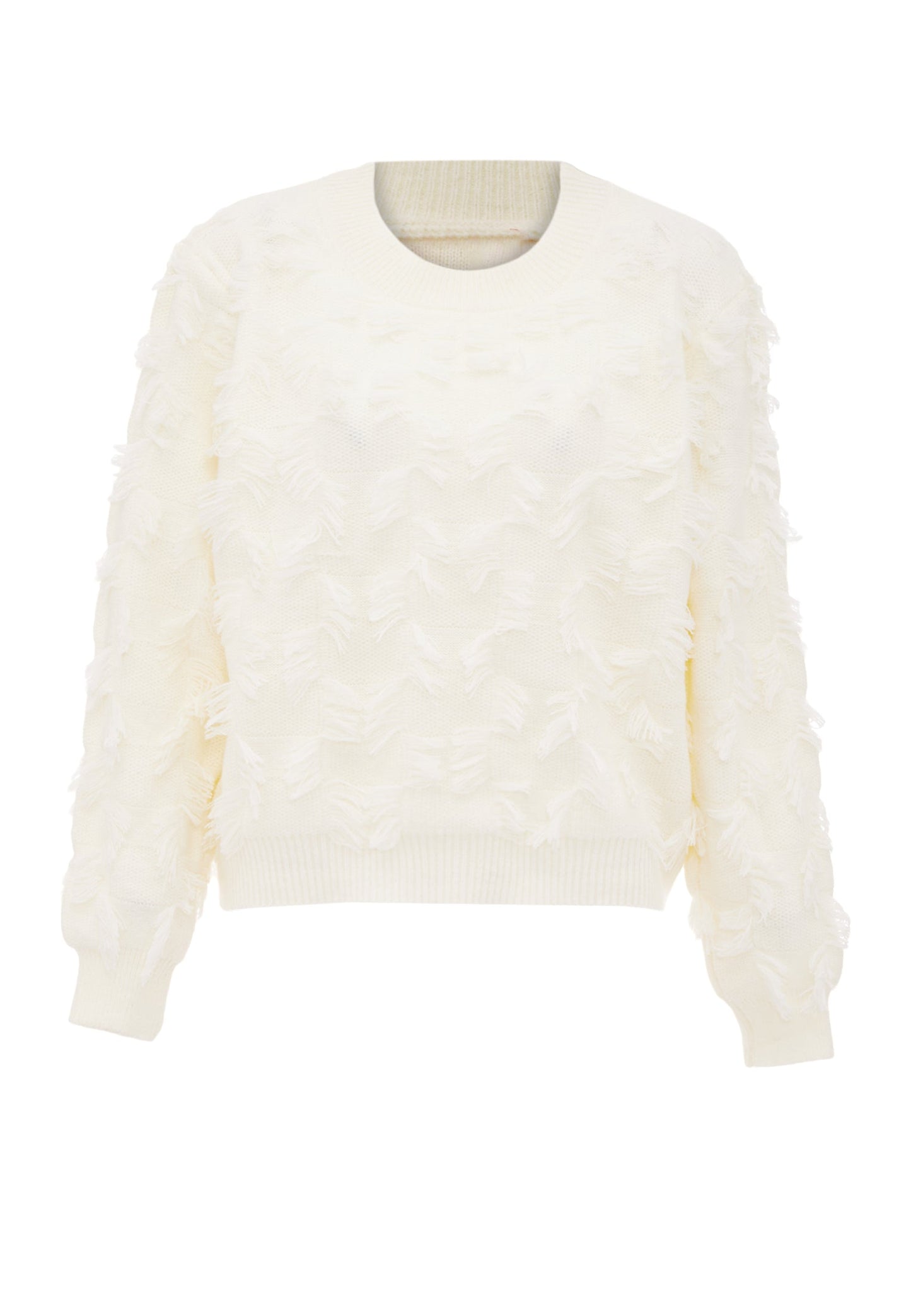 Swirly Women's Knitted Sweater