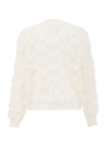 Swirly Women's Knitted Sweater