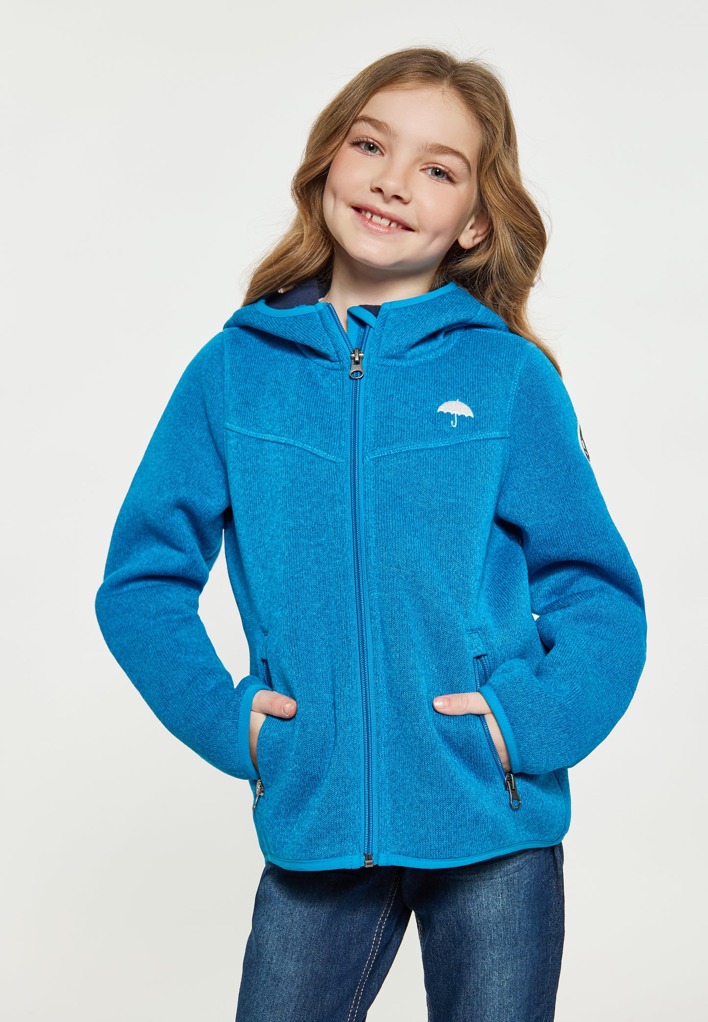 Schmuddelwedda Dziewczęcy Sweter Fleece Blouson