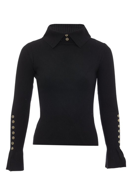 leo selection Sweter Damski Dzianinowy Kobiety