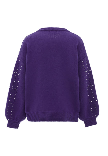 faina Women's Sweater With Pearl