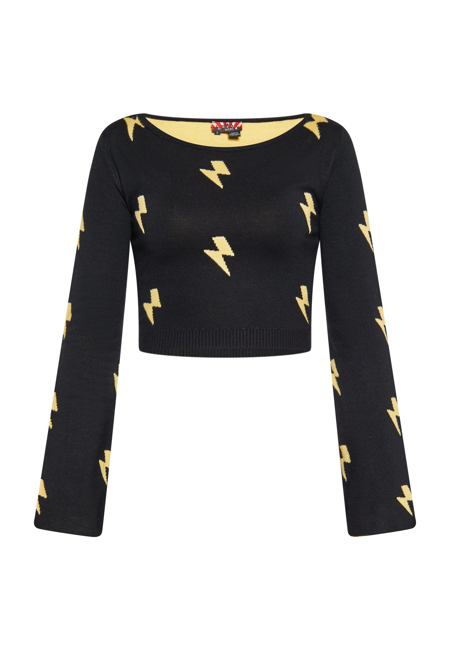 myMo ROCKS Damen-Bauchfreies Top