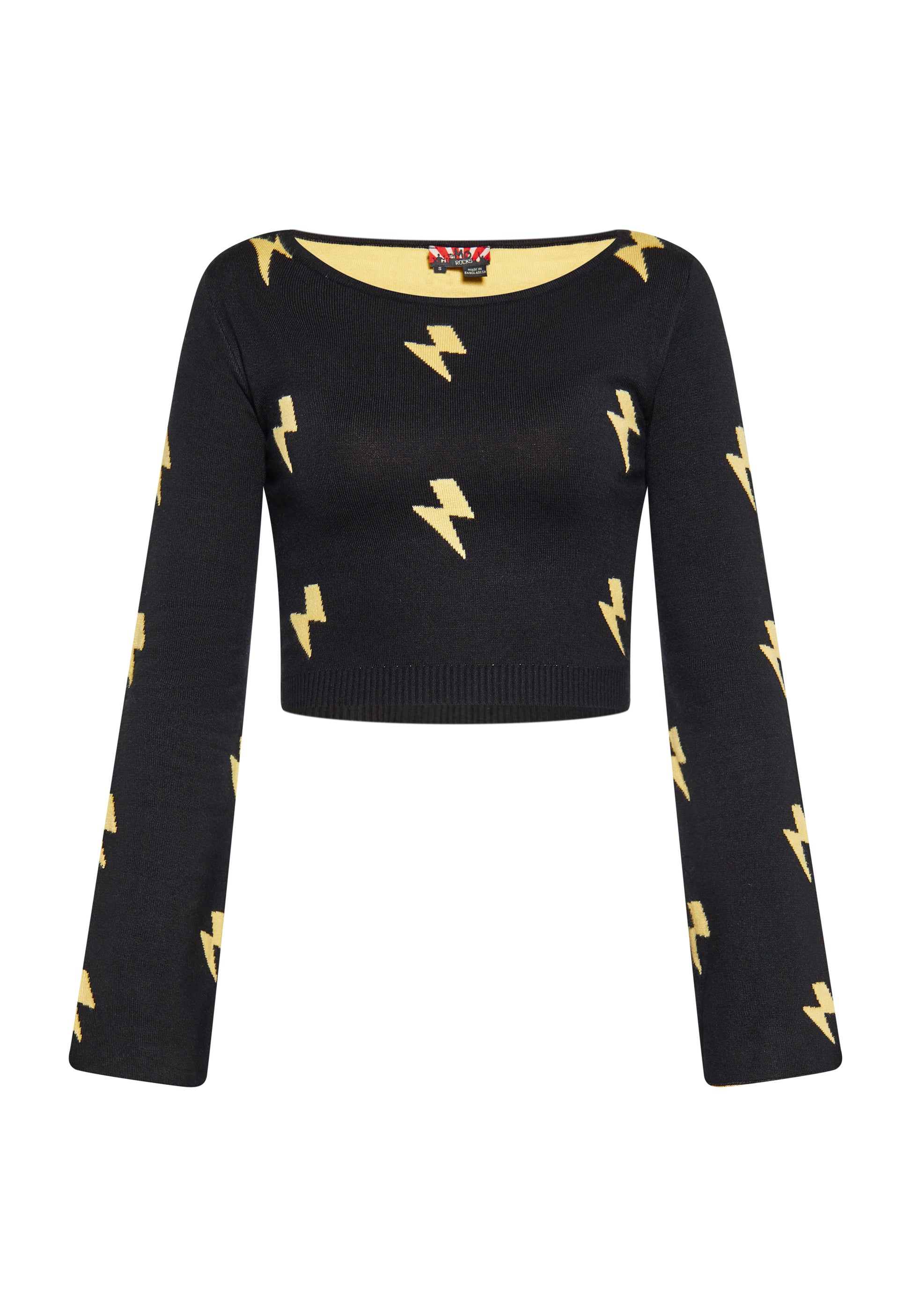 myMo ROCKS Damen-Bauchfreies Top