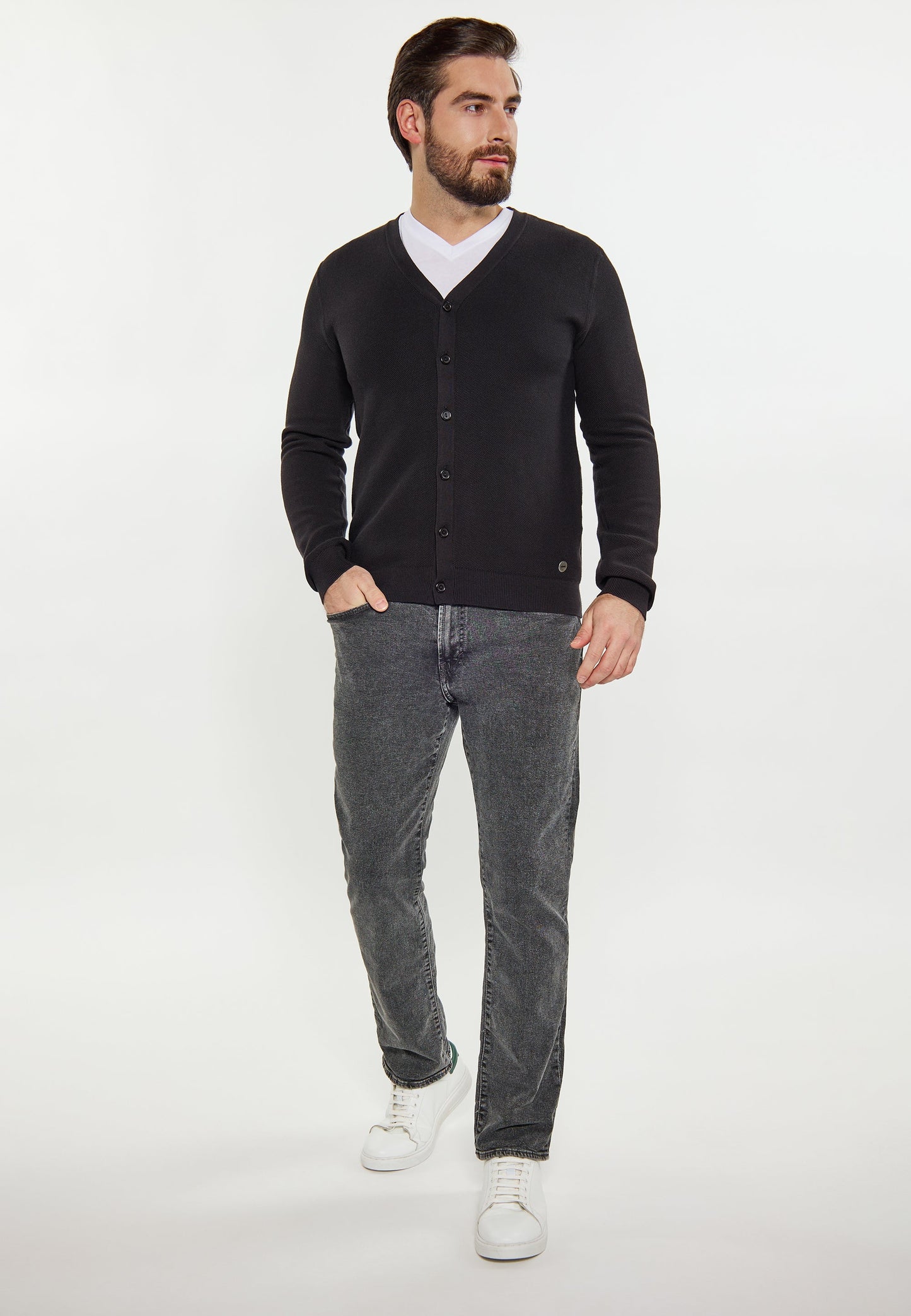Dreimaster maritim Men's Cardigan