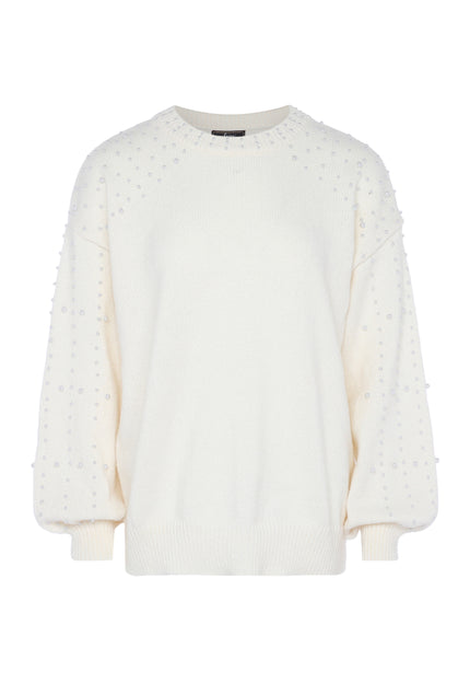 faina Women's Sweater With Pearl