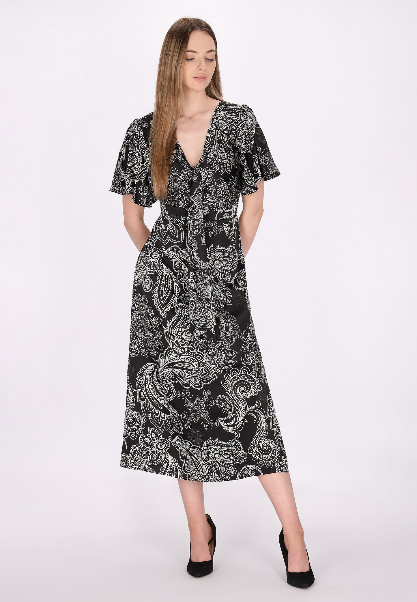 DreiMaster Klassik Damen Kleid