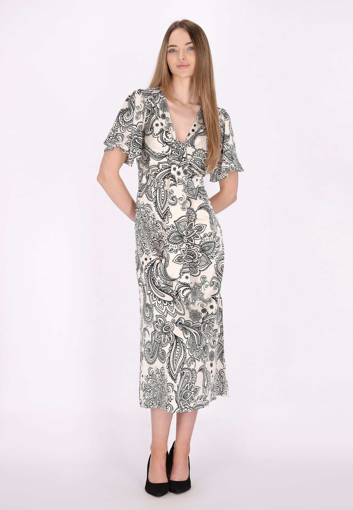 DreiMaster Klassik Damen Kleid