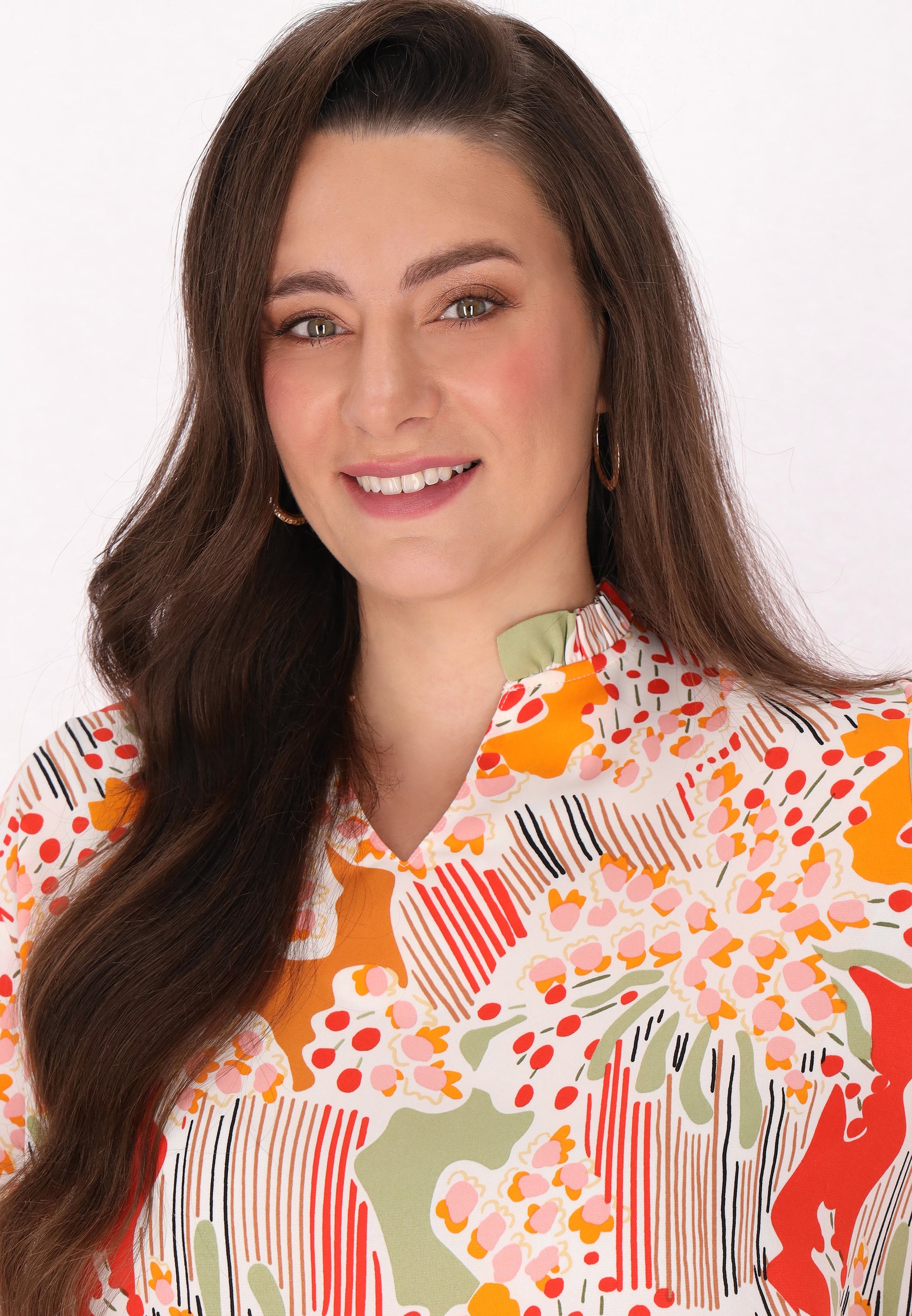 Gaya Kobiety bluzka w rozmiarze plus