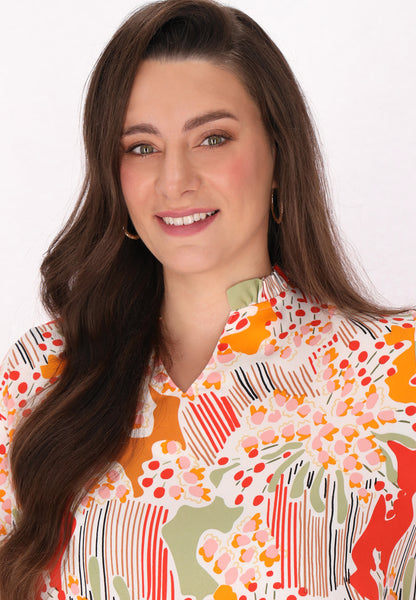 Gaya Kobiety bluzka w rozmiarze plus