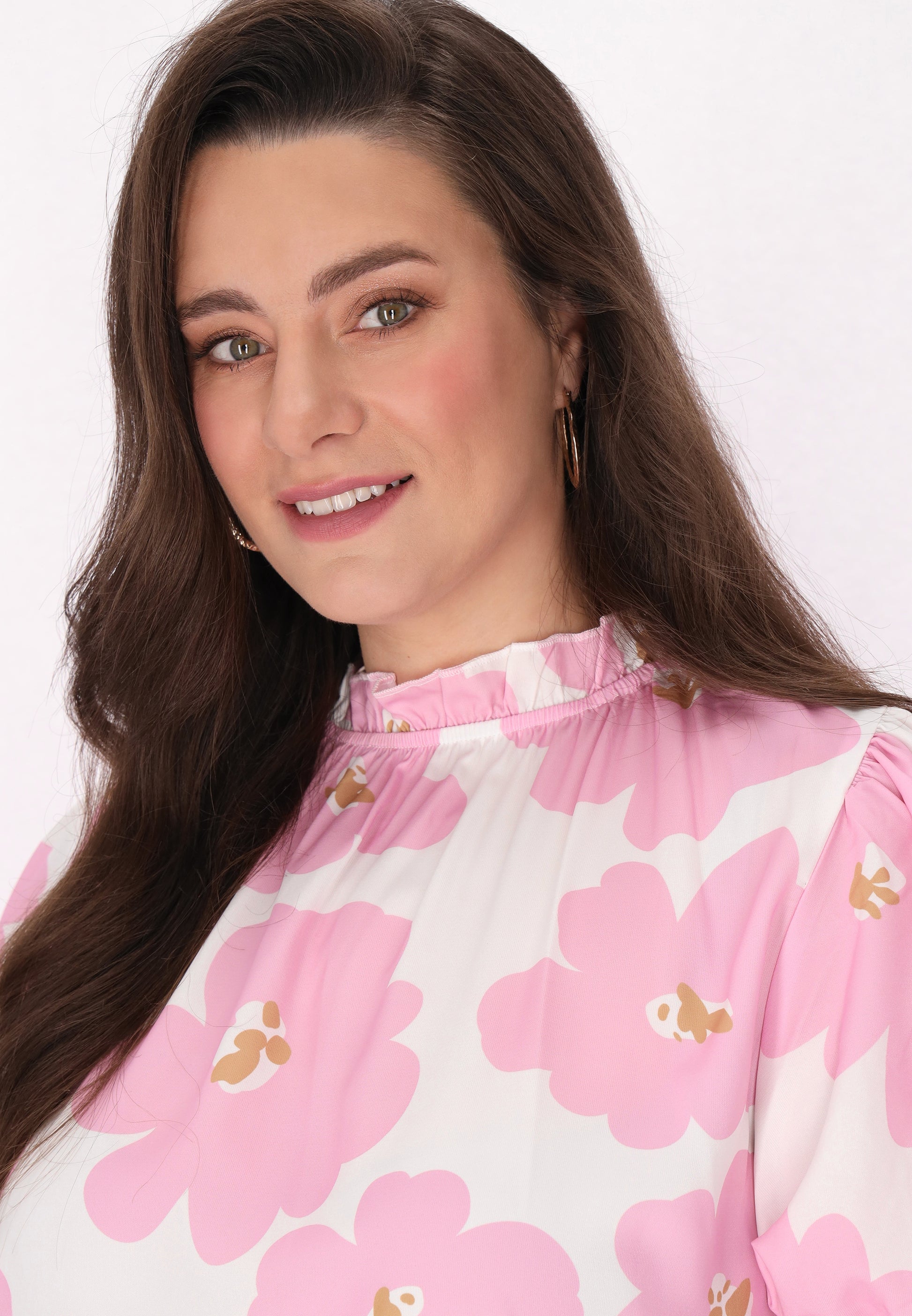 IZIA Women's Plus Size Blouse