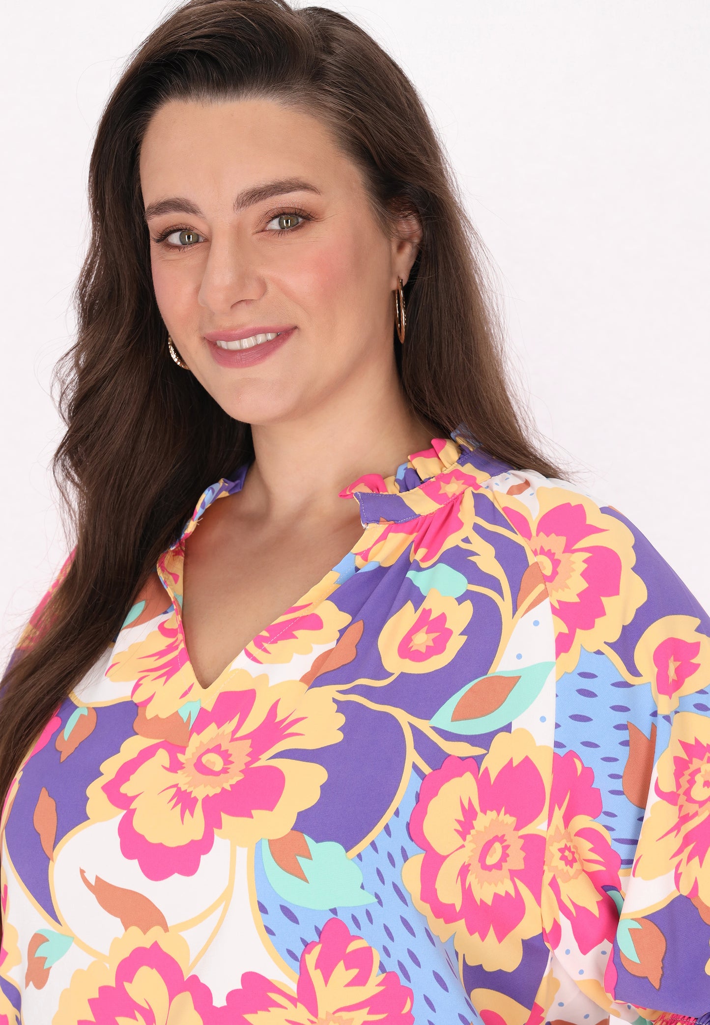 SIDONA Women's Plus Size Blouse