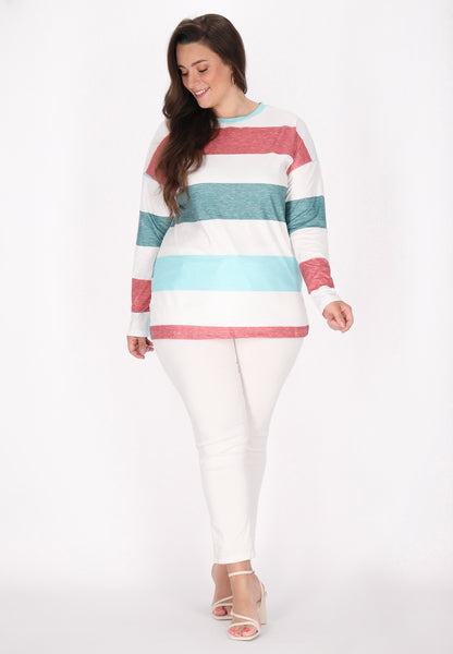 SANIKA Koszulka z dzianiny w dużych rozmiarach dla Kobiety