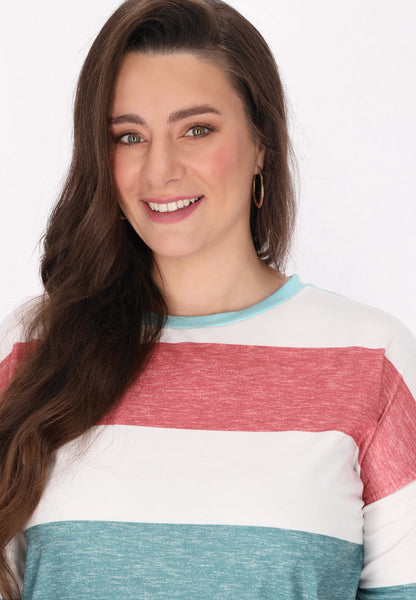 SANIKA Koszulka z dzianiny w dużych rozmiarach dla Kobiety