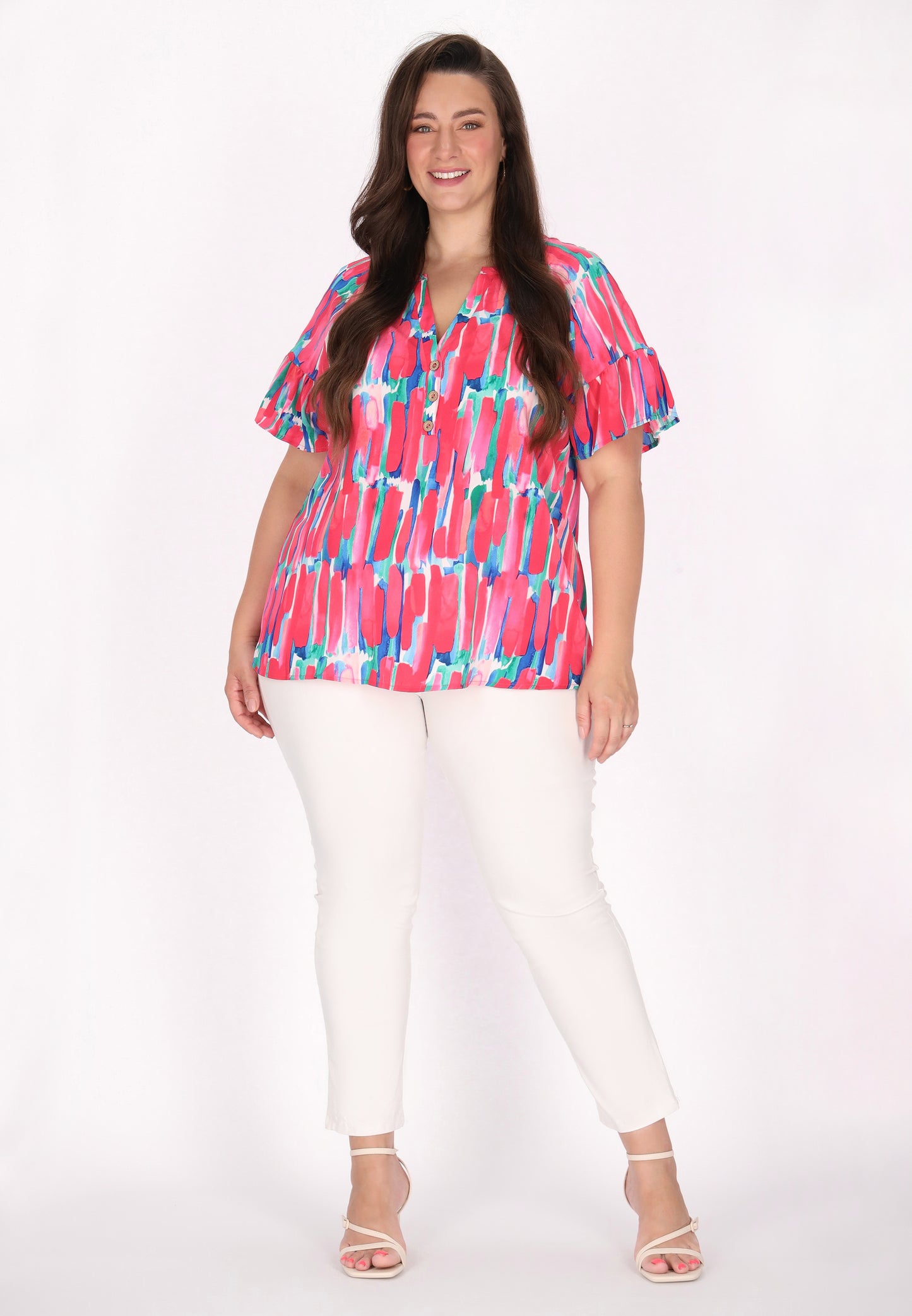 usha FESTIVAL Women's Plus Size Blouse