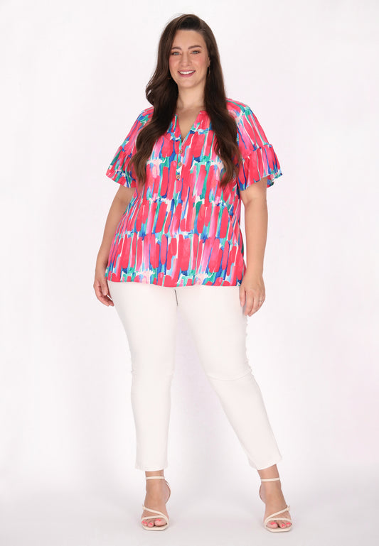 usha FESTIVAL Women's Plus Size Blouse