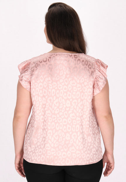 NAEMI Damen Plus Size Bluse