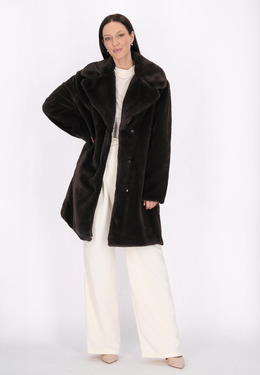 usha Kobiety zimowy płaszcz