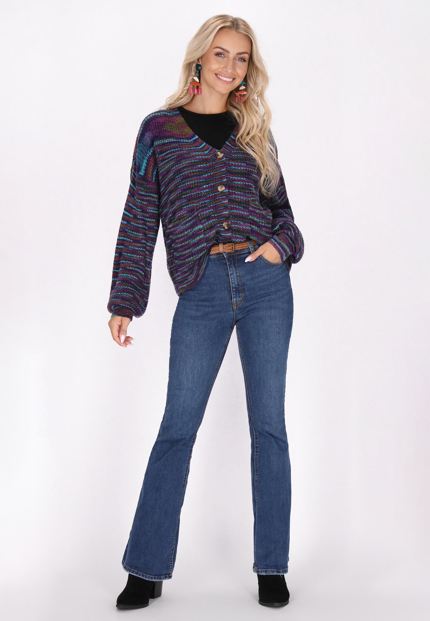 IZIA Women's Cardigan