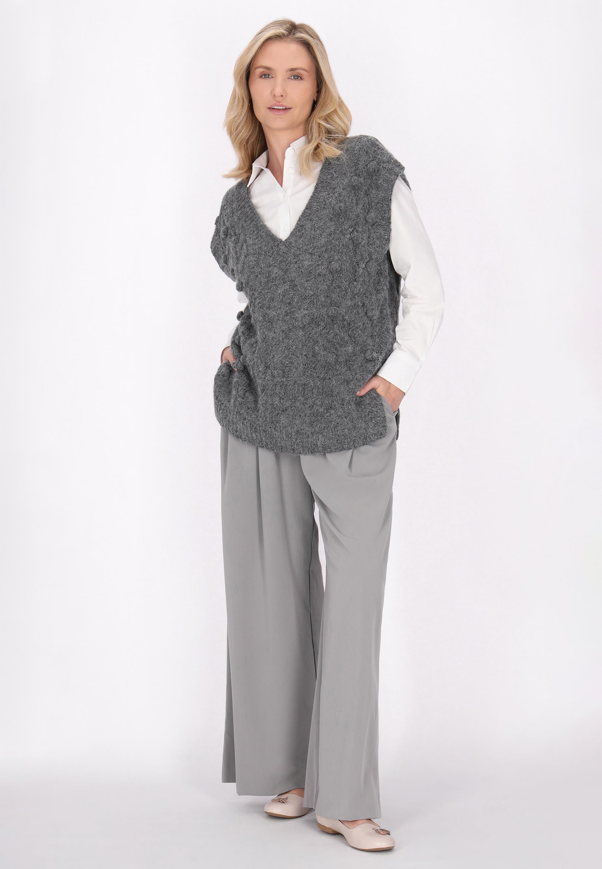 usha WHITE LABEL Women's Sweater Vest