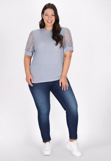 usha Kobiety Bluzka Plus Size