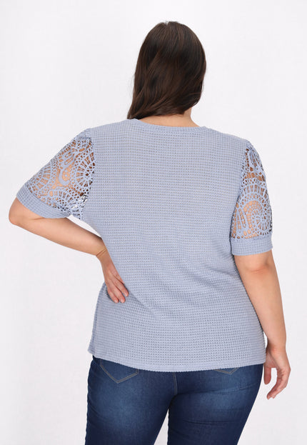 usha Kobiety Bluzka Plus Size