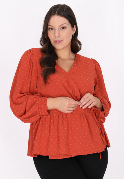 usha Kobiety Bluzka Plus Size