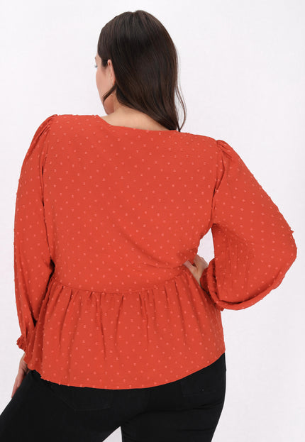 usha Damen Plus Size Bluse