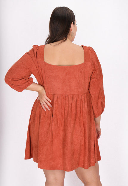 usha Damen Plus Size Kleid