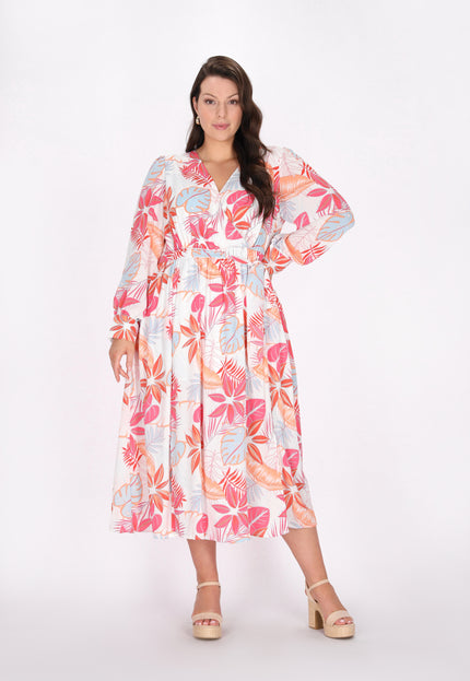 usha Damen Plus Size Kleid