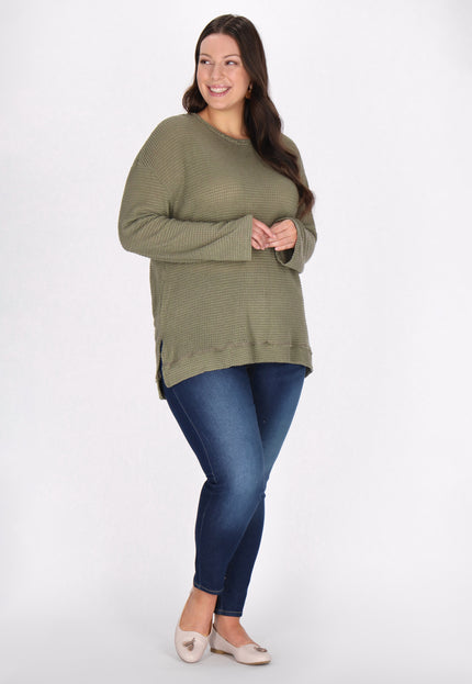 usha Kobiety Bluzka Plus Size