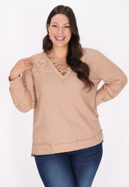 usha Damen Plus Size Bluse