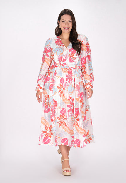 usha Damen Plus Size Kleid