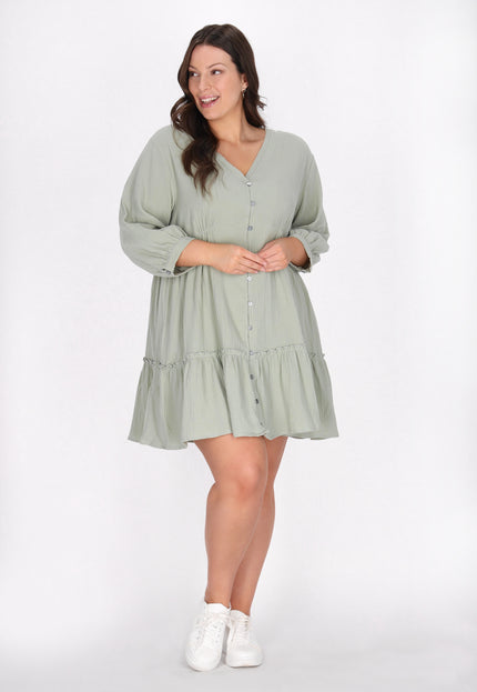 usha Women's Plus Size Dress