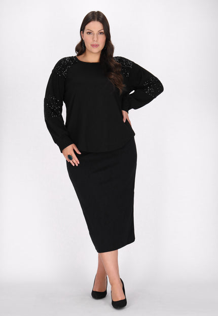 faina Damen Plus Size Bluse