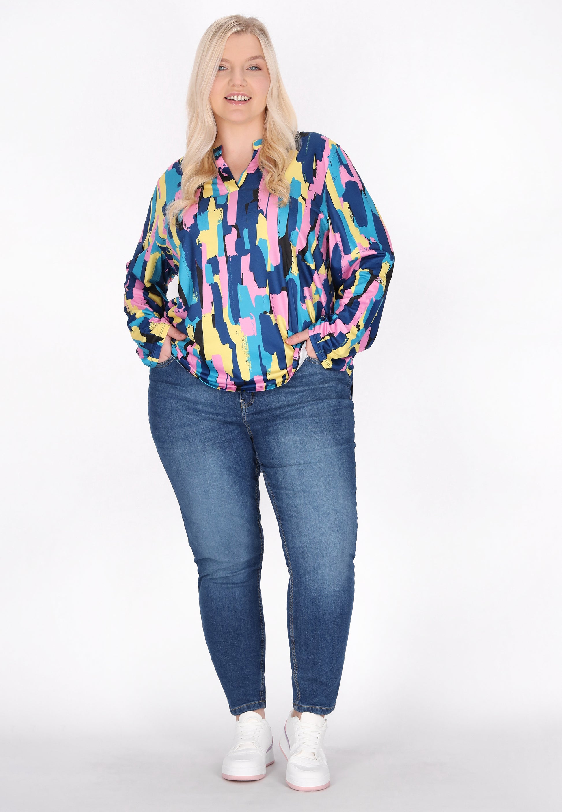 myMo Women's Plus Size Blouse