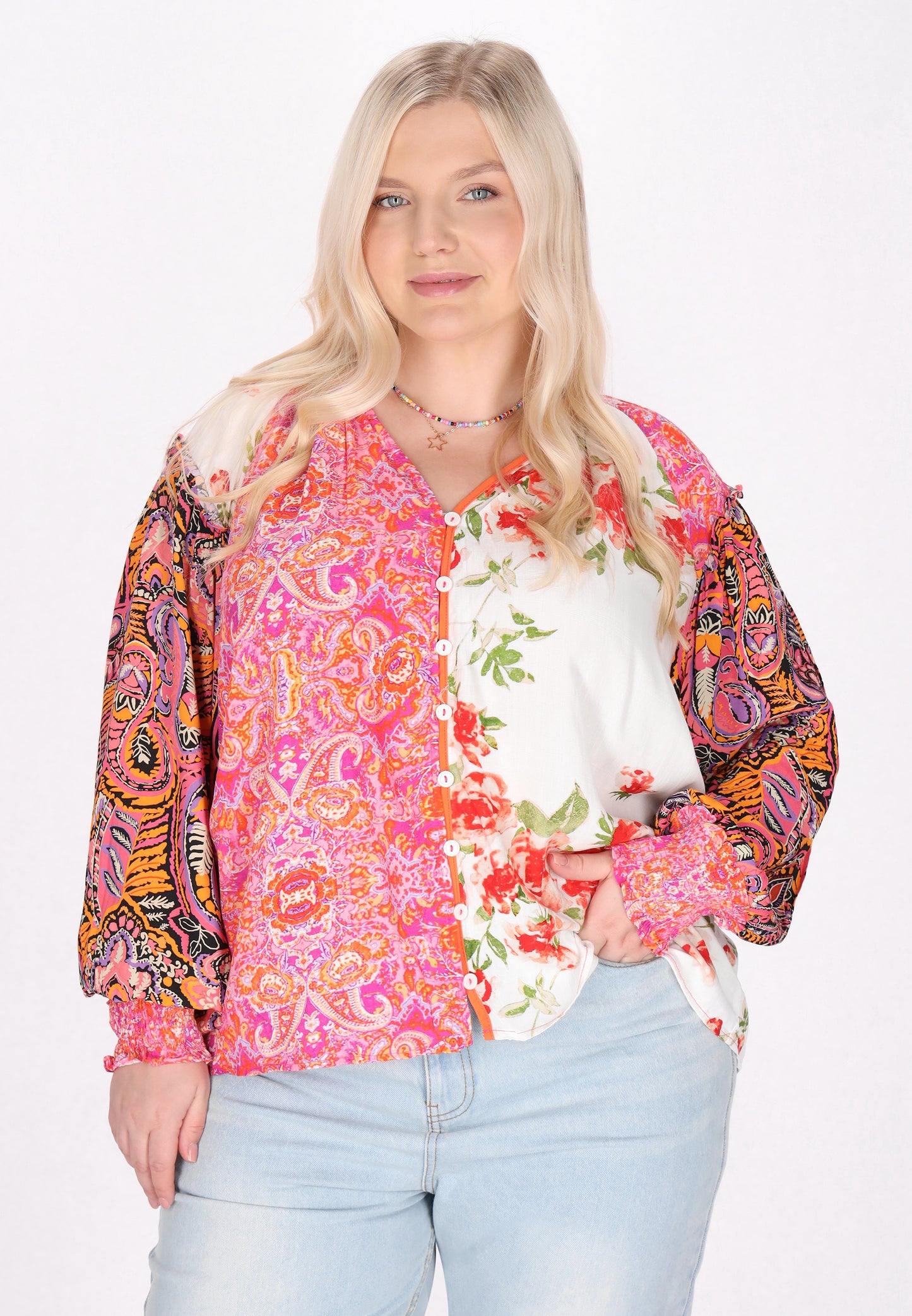 IZIA Women's Plus Size Blouse