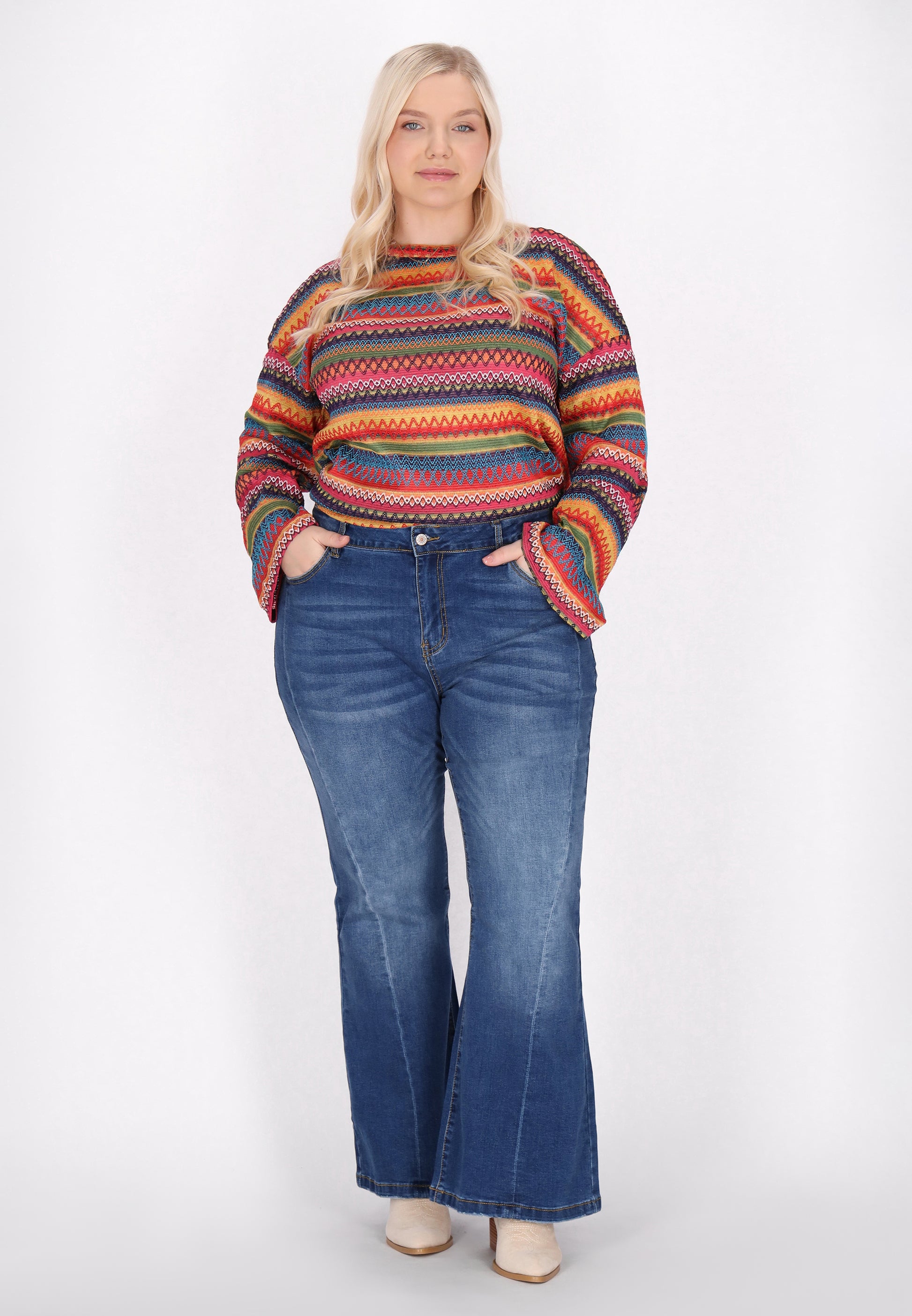 IZIA Kobiety spodnie w rozmiarze plus