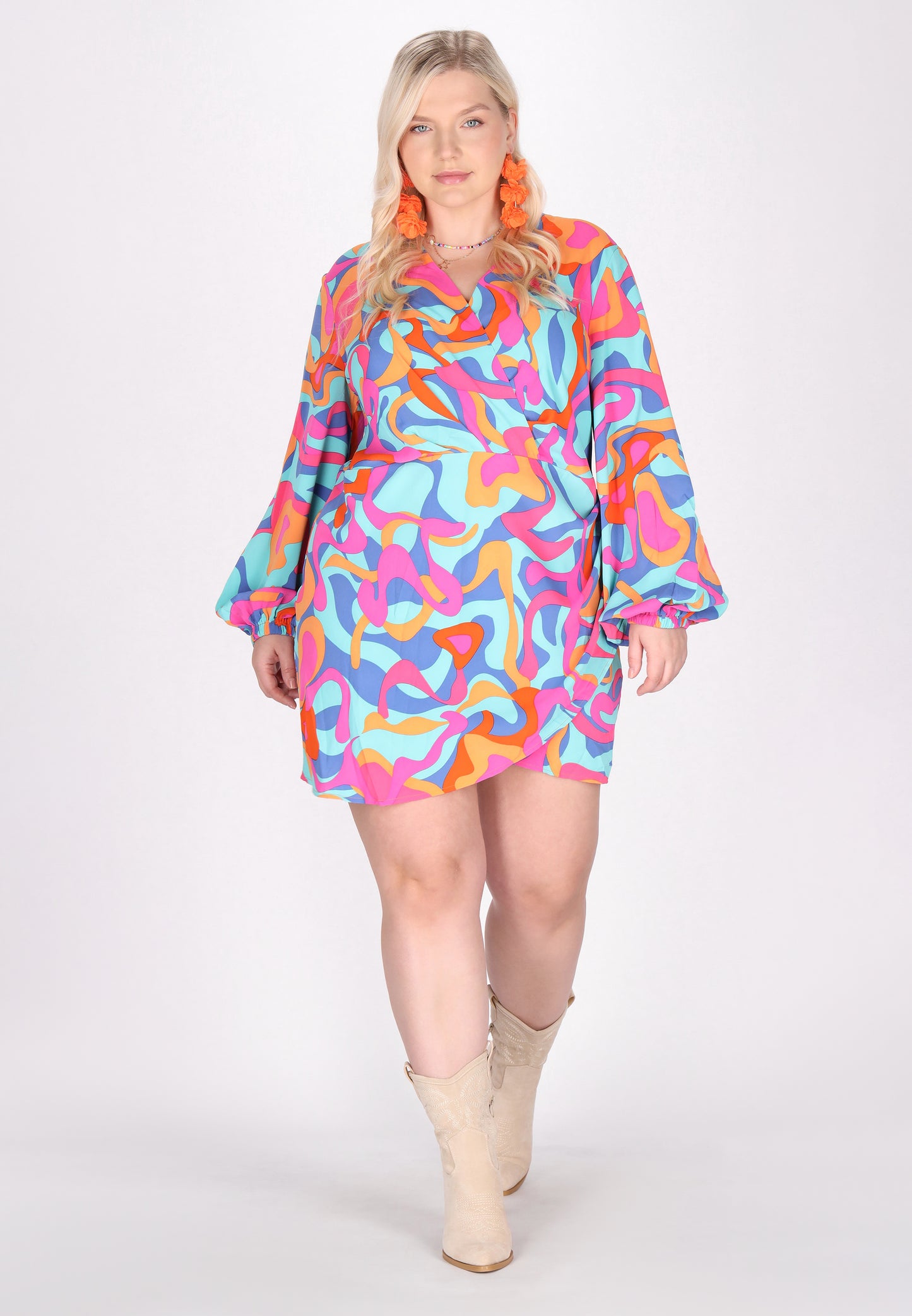 IZIA Women's Plus Size Dress