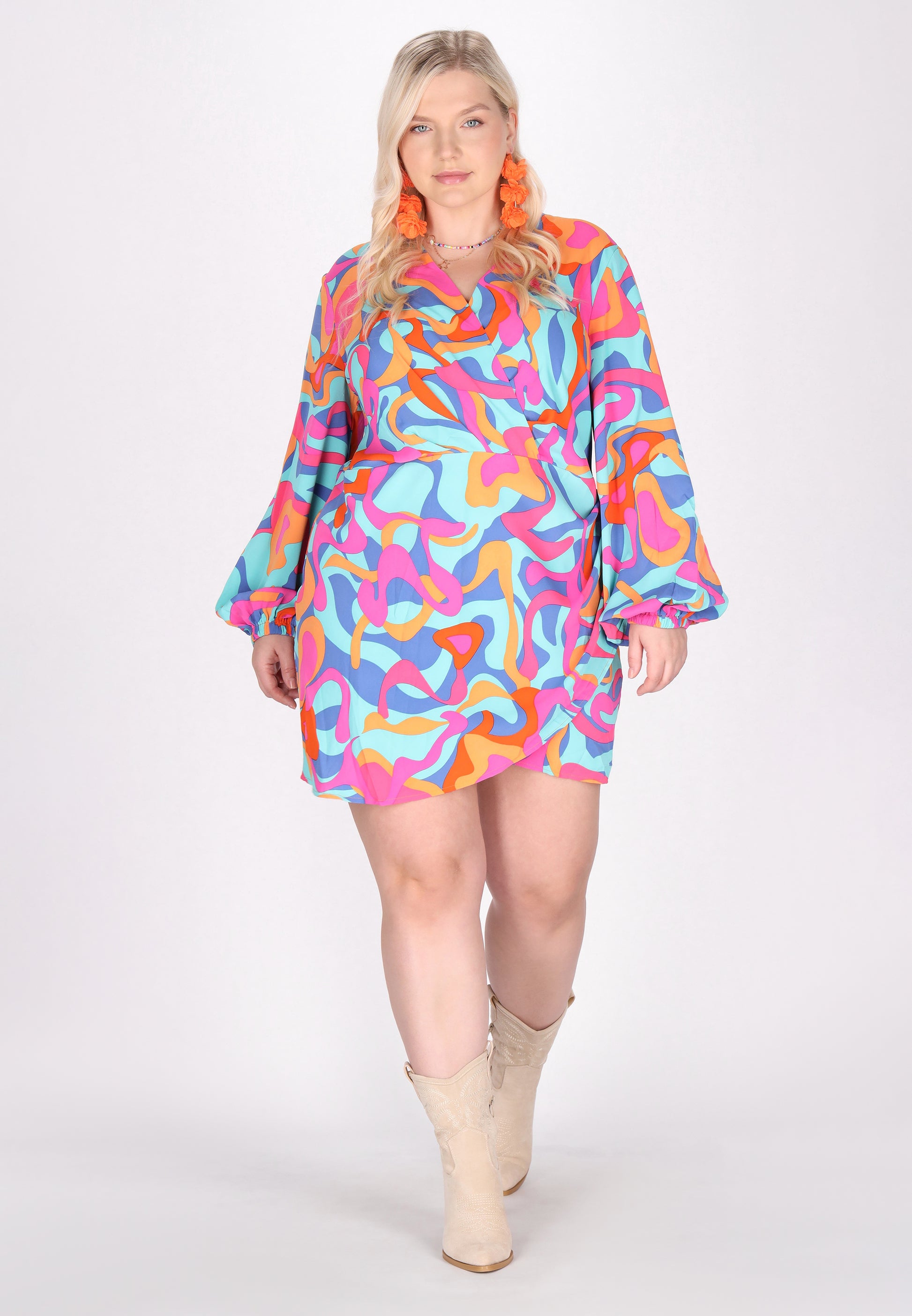 IZIA Women's Plus Size Dress